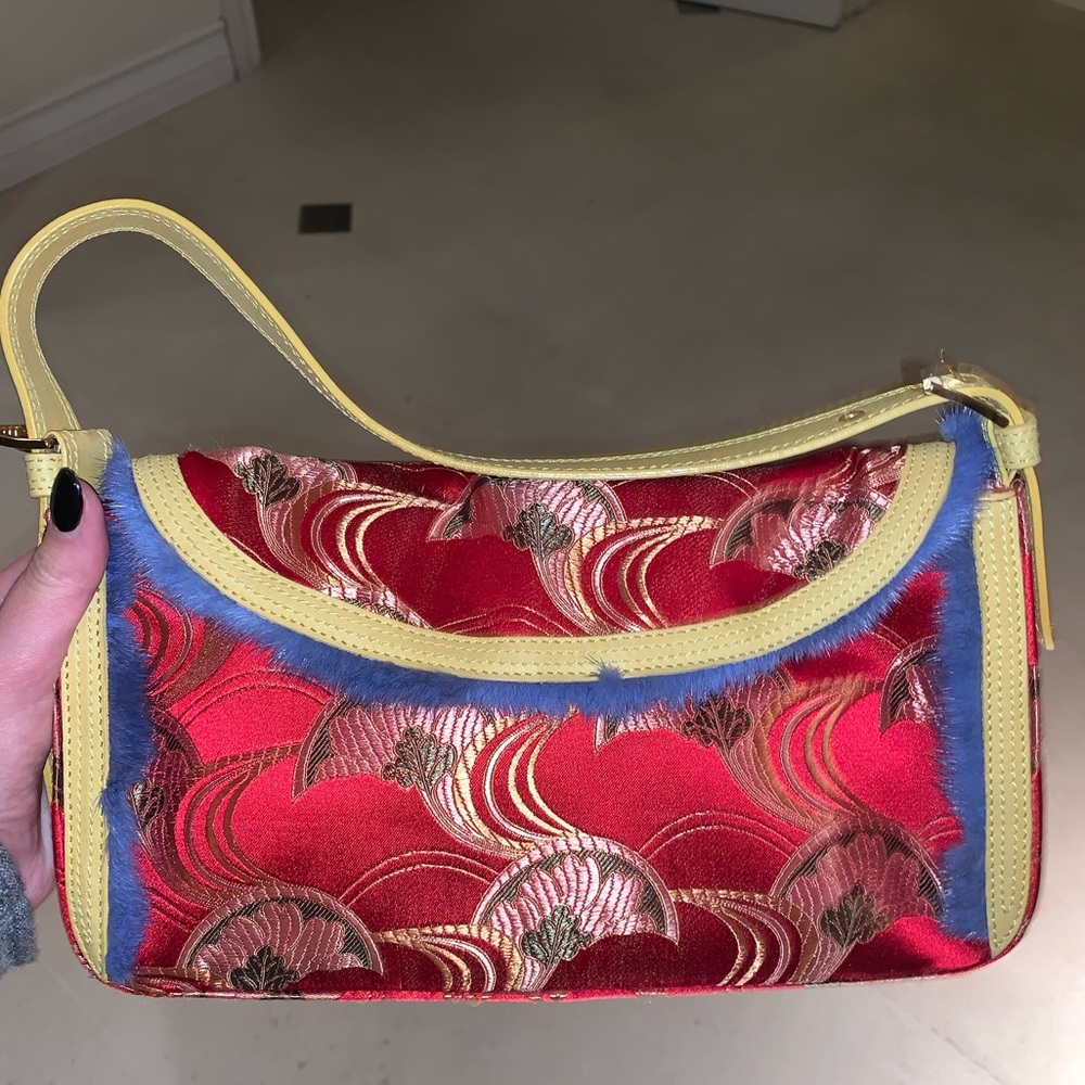 Authentic Chinese style fabric small bag
